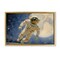 Stupell Industries Astronaut in Vast Galaxy Floating Frame, design by Angie Hawke